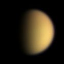 Titan - imagine facuta de sonda Cassini