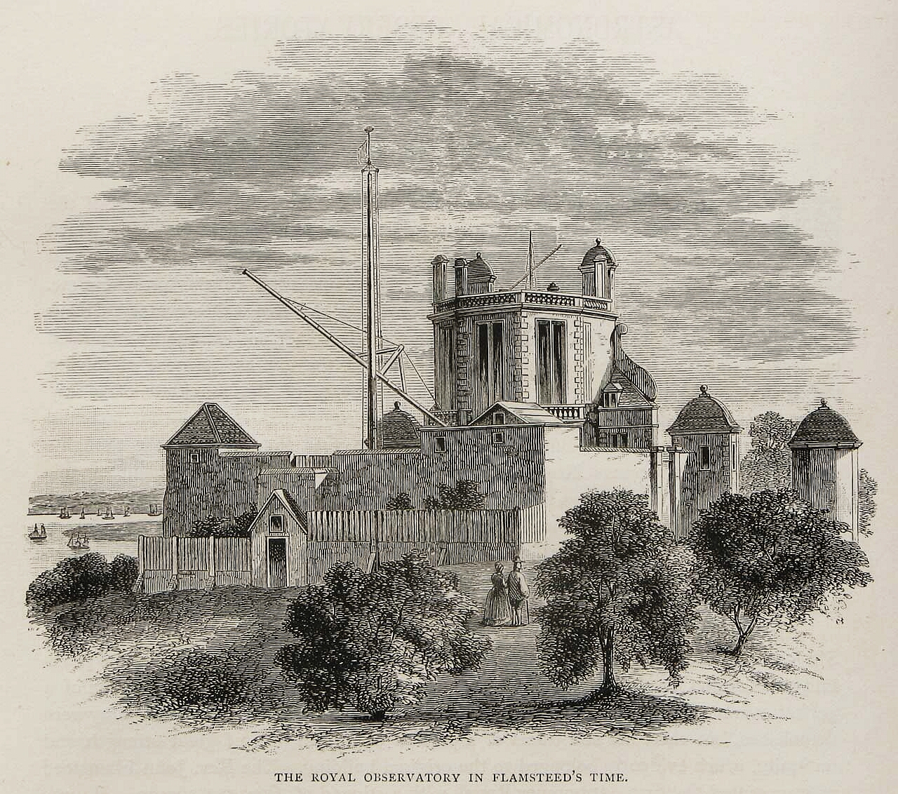 Greenwich observatory in 17th century.jpg