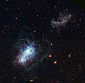 Cea mai tanara galaxie descoperita pana acum