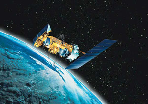 Satelit meteo - Imagine artistica