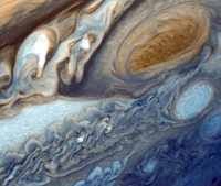 Jupiter - imagine de pe Voyager